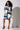 Scuba Crepe Pleated Dress