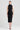 Crepe Knit Mock Neck Ruched Dress
