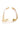 Sculptural Gold Plated Brass Necklace