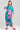 Empress Printed Satin Mandarin Caftan