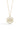 Indochine Spirit 14k Hexagon Frame Lotus Pave Diamond Pendant Necklace