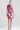 Mira Silk Twill Asymmetric Funnel Neck Dress