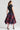 Niji Tie Dye Taffeta Origami Maxi Skirt